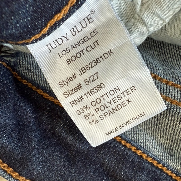 Judy Blue Mid Rise Bootcut - Picture 8 of 8
